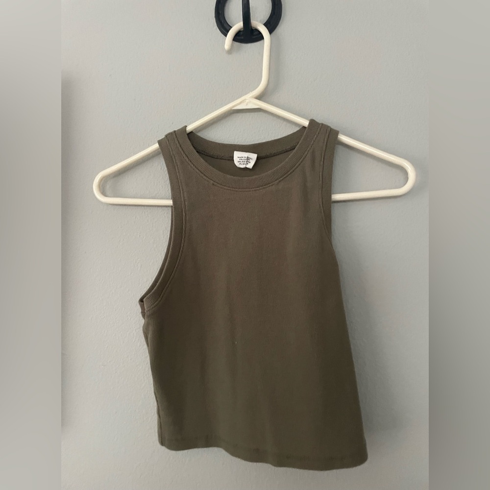 Tilly's Olive Tank Top